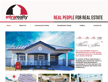 Tablet Screenshot of intra-realty.com